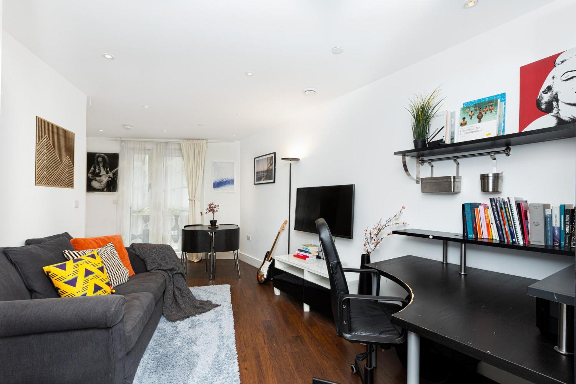 Apartamento Bright & Cozy 1 Bdr Apt Wcharming Private Terrace Londres